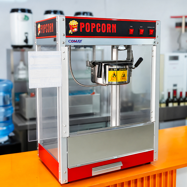 Black Popcorn Machine